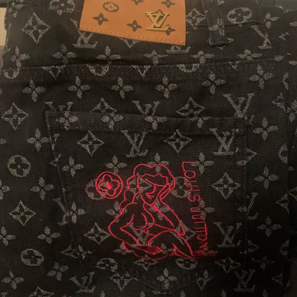 Louis Vuitton Monogram Denim Jeans